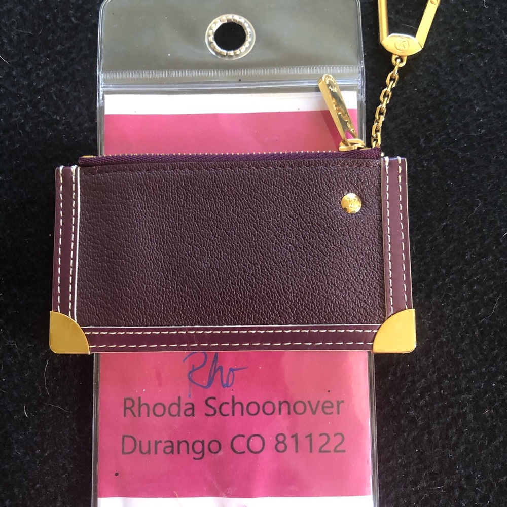 Luxury Pochette Clef Coin Key Case Suhali Leather